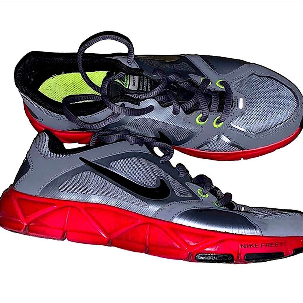 Nike Free XT Quick Fit Womens size 6 Running Shoes 415257 Flywire Gray R…